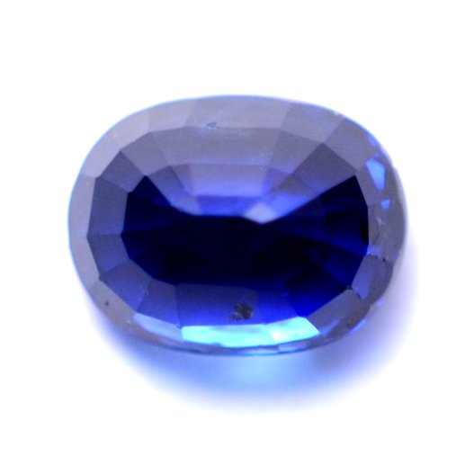 Heated Blue Sapphire