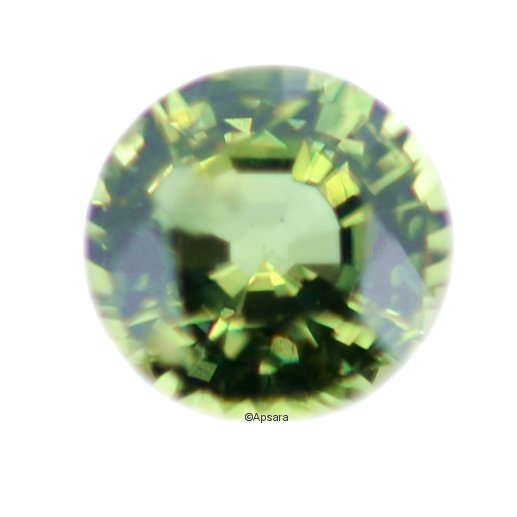 Unheated Green Sapphire