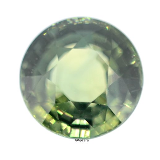 Unheated Green Sapphire
