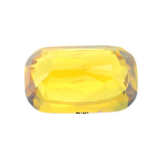 Unheated Orange Sapphire