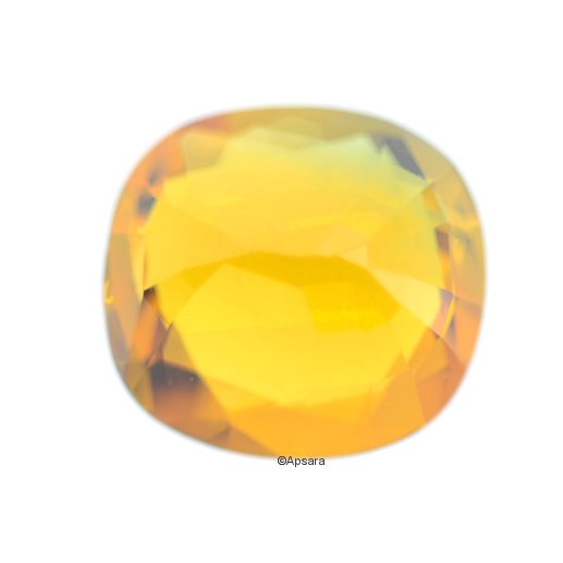 Unheated Orange Sapphire