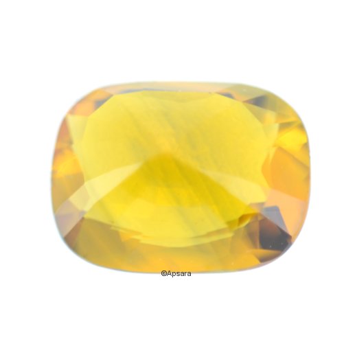 Unheated Orange Sapphire