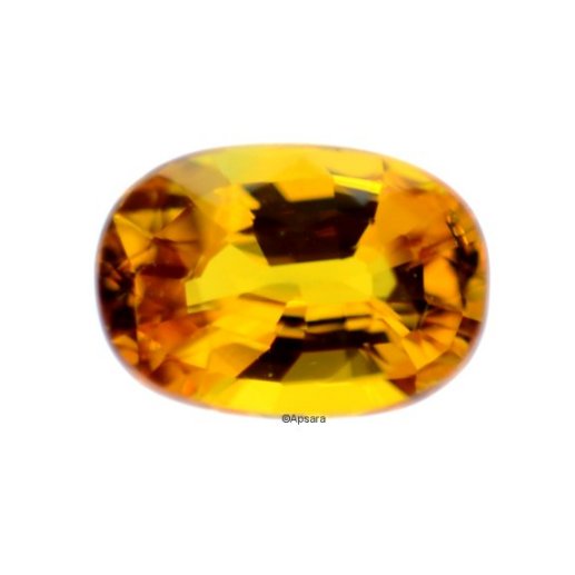 Unheated Orange Sapphire