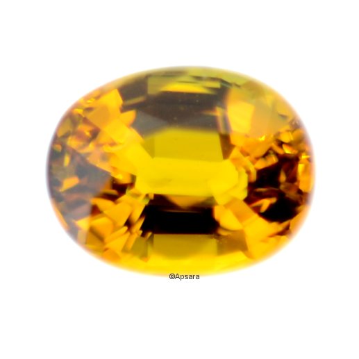 Unheated Orange Sapphire