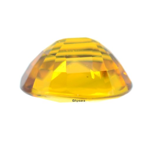Unheated Orange Sapphire