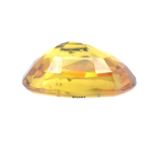 Unheated Orange Sapphire
