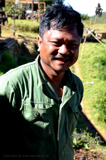 The mine manager at the peridot mines, Pyaung Gaung, Mogok